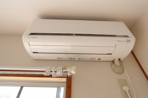 新しいエアコン
