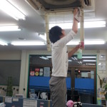 高松　屋島　エアコンの掃除
