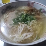 高松　屋島　夜のラーメン