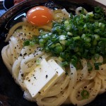 朝から今日もうどん！